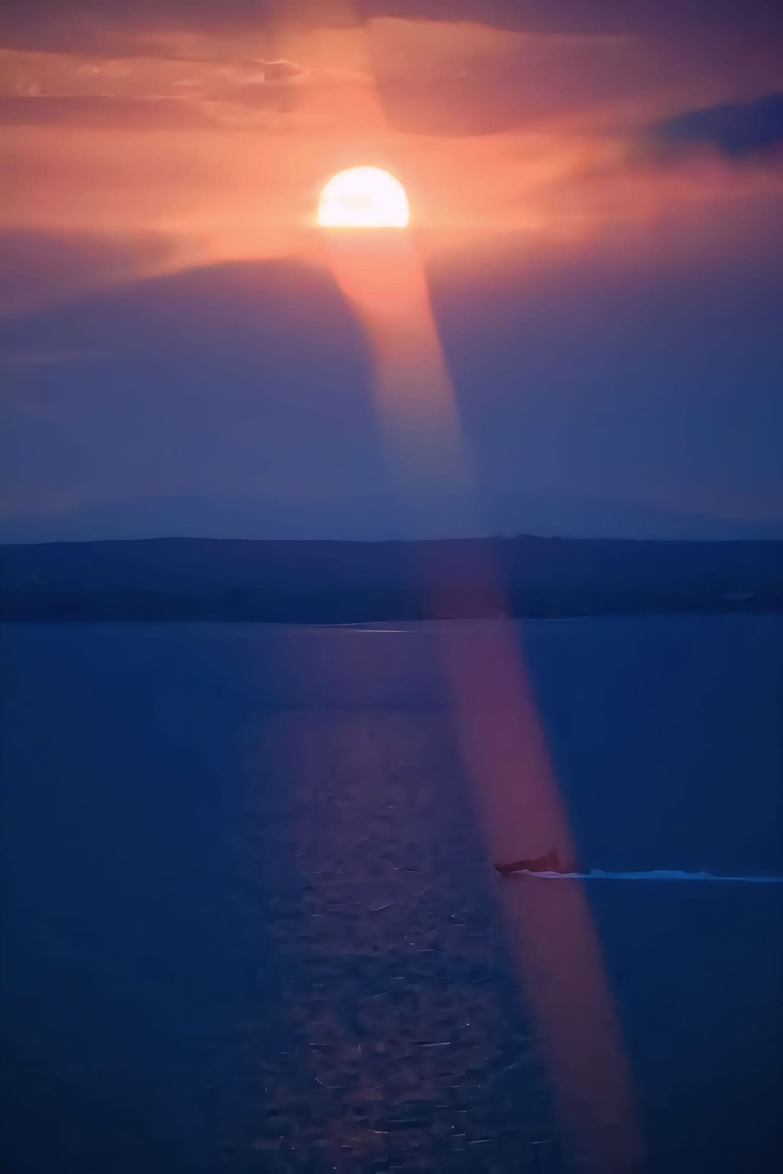 Atardecer sobre el Lago de Maracaibo